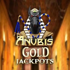 Anubis Gold Jackpots logo by Inspired Gaming Foxygold Casino