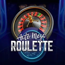 Auto Mega Roulette logo by Pragmatic Play at Foxygold Casino
