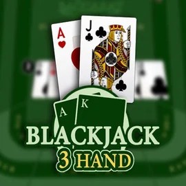 Blackjack 3H (Habanero) online game logo by Habanero on foxysgold.nl