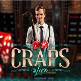 Live Craps slot visual from Evolution available on foxysgold.nl