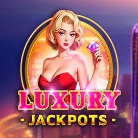 Official Jackpots logo: Luxury Jackpots by Triple Cherry at Foxygold Casino