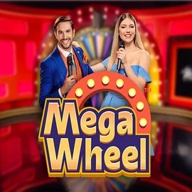 Mega Wheel logo – Live Casino by Pragmatic Play at Foxygold Casino