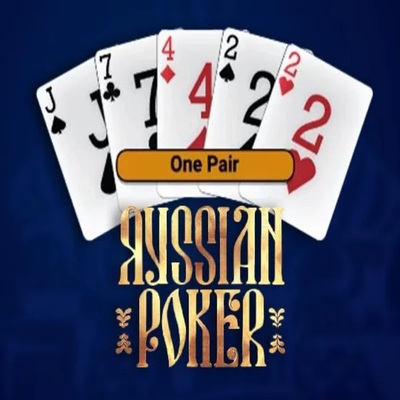 Official Table Games logo: Russian Poker by OneTouch Games at Foxygold Casino