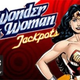 Wonder Woman Jackpots slot icon by Amaya, available at Foxygold Casino